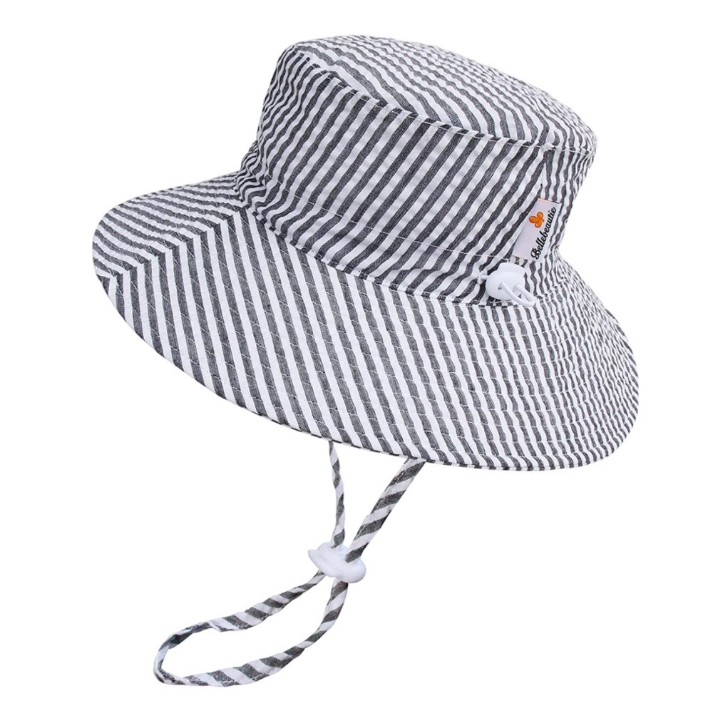 Sun Hat Kids 50+ UPF Sun Protective Wide Brim Bucket Hat nwt